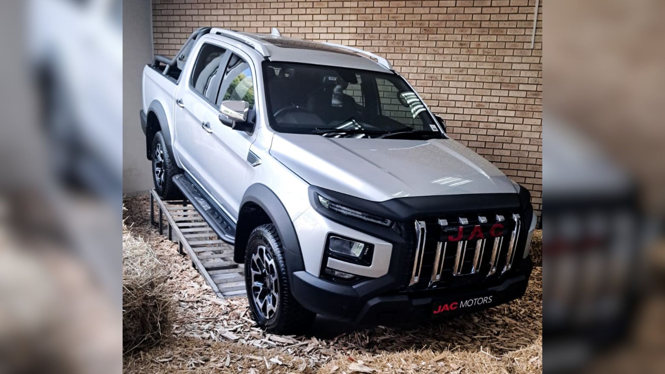 JAC bakkie on display